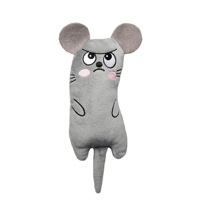 Interactive Plush Cat Toy